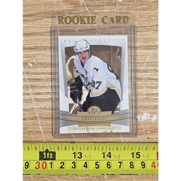 Sidney crosby rookie hockey card