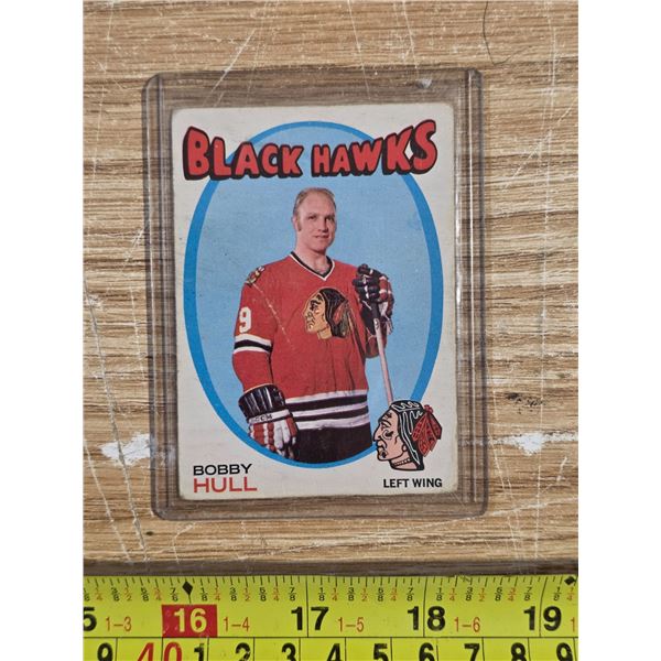 Bobby hull hockey card