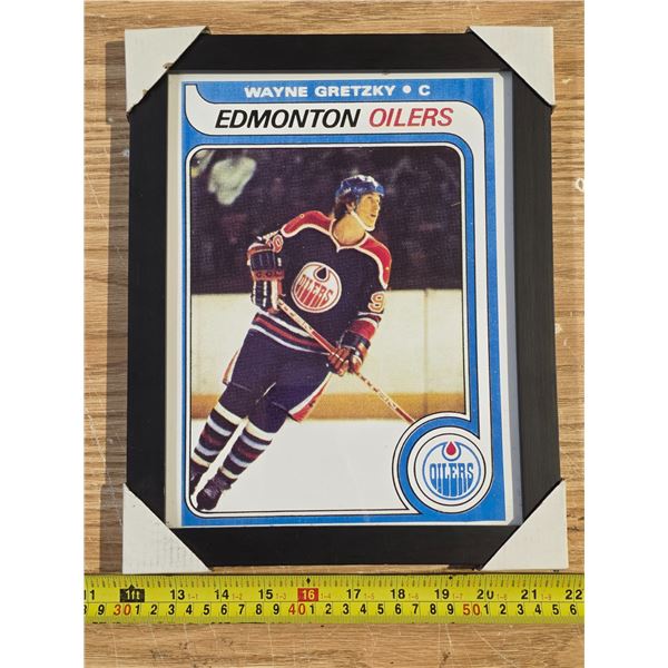 Wayne gretzky oilers picture- 10" by 12"