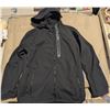 Image 3 : Brand new, never worn spring-fall black, lined men’s jacket. Size XL.