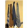 Image 3 : Variety of ties with a tie hanger. All very good condition.