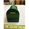 Image 5 : John Deere mailbox piggybank, 3.25” (8.5 cm) x 5.25” (13.5 cm), works well + 2 Joh