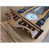 Image 6 : Large wooden wall clock with brass pendulum. Chimes. Works well. Brought a day later on Oct 7. There