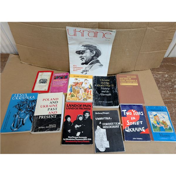 Books: Poland and Ukraine, Ukrainian immigrants in Canada, children’s storybooks, Cossacks,