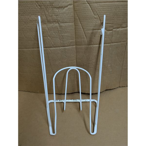 Glider to help put on compression stockings.