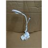 Image 1 : Clip on touch lamp with charger. Works.