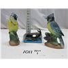 Image 1 : Moby Dick Whale Figure 2"1/2 long in original pack with Blue Jay Figures 3.5" tall