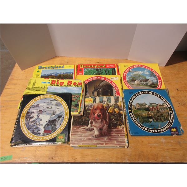 (8) Puzzles (round various)