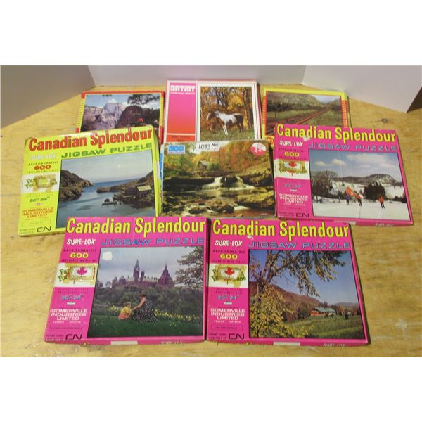 (8) Puzzles Various