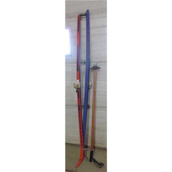 Jarviner Step Skies+poles