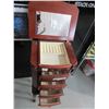 Image 4 : Jewelry Stand 4 Drawers lid + mirror 36"Tall