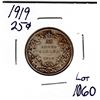 Image 1 : 1060.  1919 TWENTY-FIVE CENT