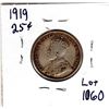 Image 2 : 1060.  1919 TWENTY-FIVE CENT