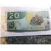 Image 1 : 1070.  20 DOLLAR BILL 3 DIGIT RADAR GREAT NUMBER