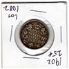 Image 1 : 1082.  1902 TWENTY-FIVE CENT SILVER EDWARD VII