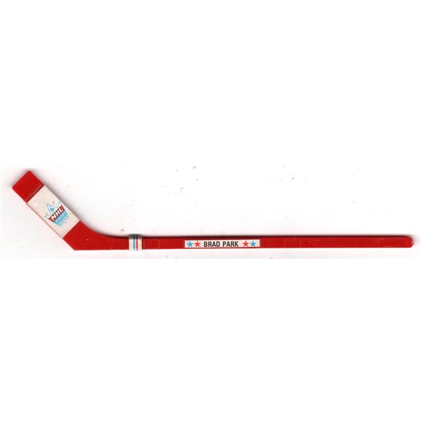 1087.  1970-71 POST CEREAL BRAD PARK RED HOCKEY STICK
