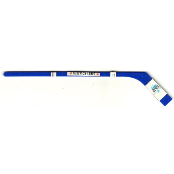 1089.  1970-71 POST CEREAL BOBBY ROUSSEAU BLUE HOCKEY STICK