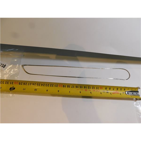 1128.  STERLING SILVER NECKLACE