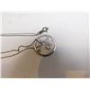 Image 3 : 1135.  STERLING LOVE PENDANT ON A STERLING CHAIN
