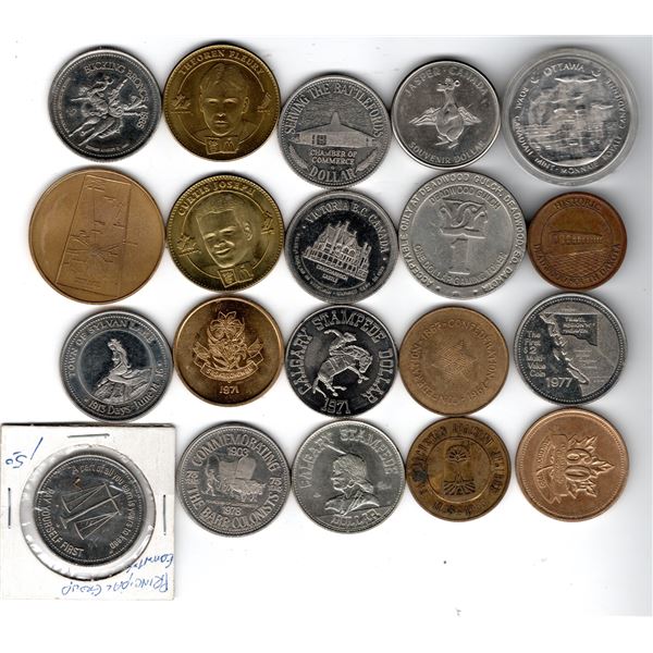 1149.  TRADE DOLLAR AND TOKEN LOT