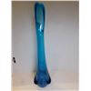 Image 4 : 1151.  VINTAGE FENTON VALENCIA COLONIAL BLUE SWUNG VASE