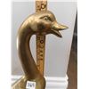 Image 3 : 1165.  16” TALL BRASS DUCK