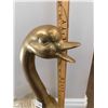 Image 2 : 1166.  19” TALL BRASS DUCK