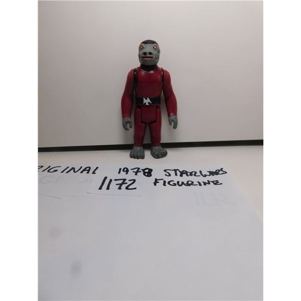 1172.  1978 ORIGINAL STAR WARS ACTION FIGURE SNAGGLETOOTH