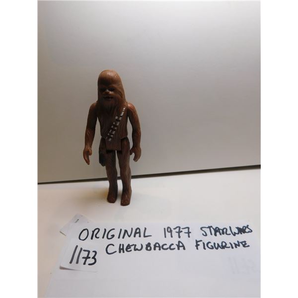 1173.  1977 ORIGINAL CHEWBACCA ACTION FIGURE