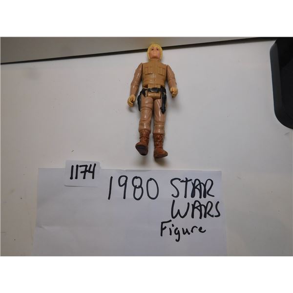 1174.  1980 ORIGINAL LUKE SKYWALKER ACTON FIGURE