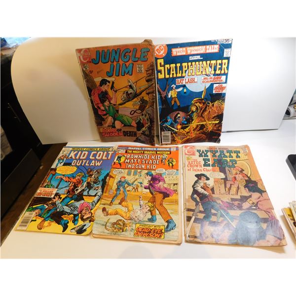 1180.  5 VINTAGE COMIC BOOKS