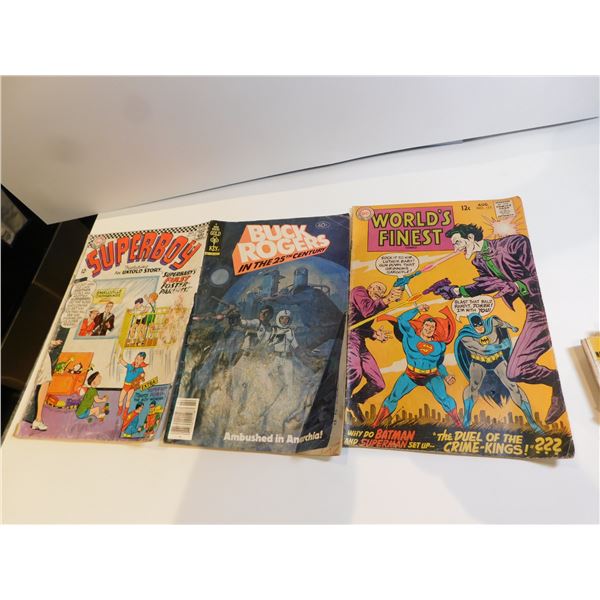 1181.  3 VINTAGE COMIC BOOKS