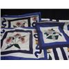 Image 1 : Queen Size Quilt w/ 2 Pillow Shams, 1 Cushion Cover
