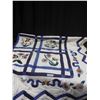 Image 2 : Queen Size Quilt w/ 2 Pillow Shams, 1 Cushion Cover