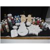 Image 1 : Large Lot Craft Paint and Chalkware