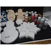 Image 3 : Large Lot Craft Paint and Chalkware