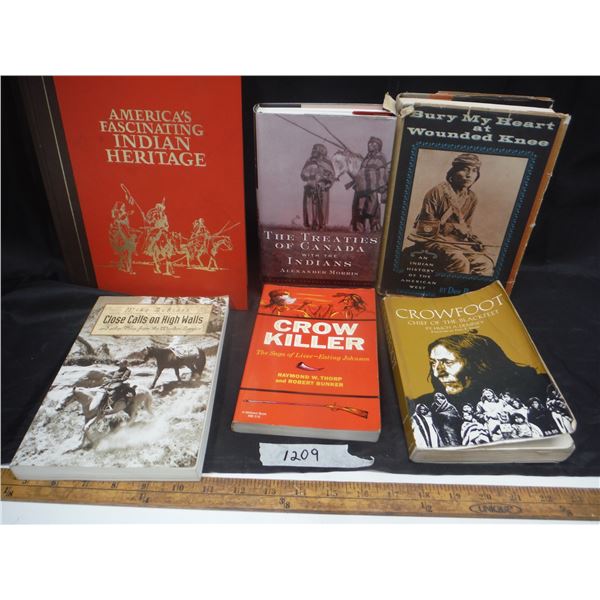 Lot of 6 Indigenous Books