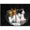 Image 3 : Lot of Salt and Pepper Sets, W/ Cake Cover and Riser
