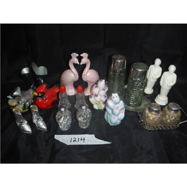 Lot of Salt and Pepper Sets