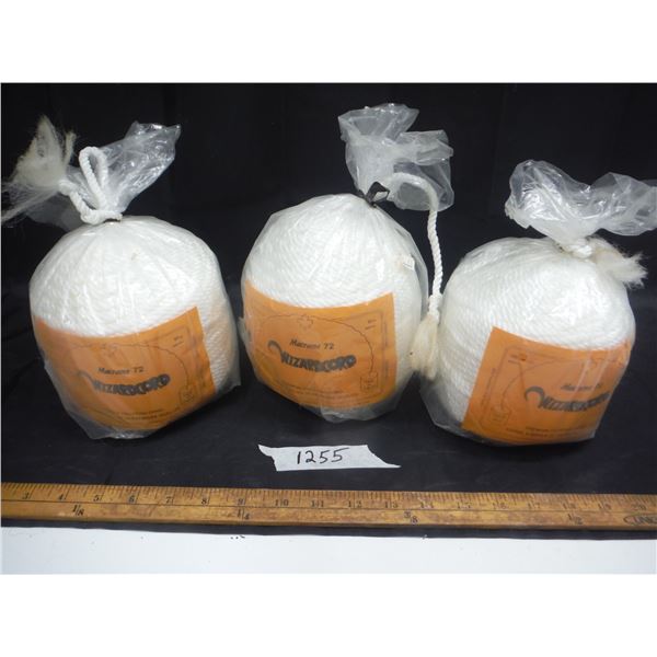 2 Lg Balls Macrame Cord