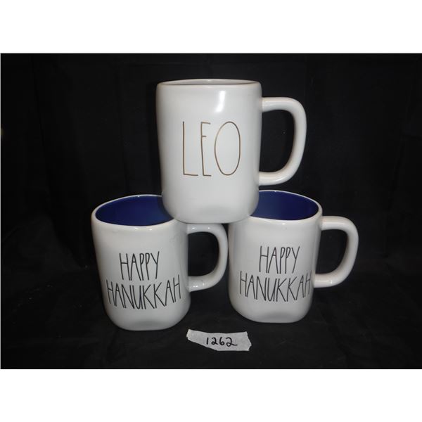3 Lg Raedunn Mugs