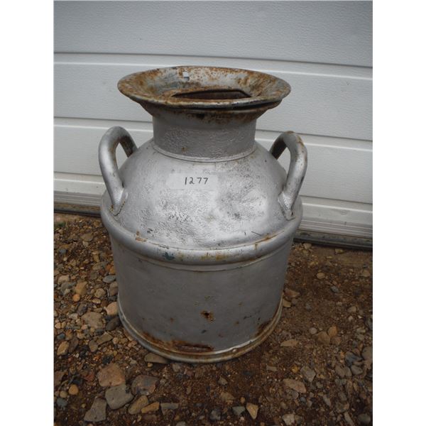 Vintage milk can, 5 gallon