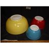 Image 2 : 3 pc primary mixing bowls