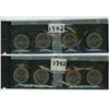 Image 1 : 8-Canoe One Dollar Canadian Coins 1977