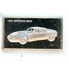 Image 2 : -1.62 gram mercedes bar .925 fine silver