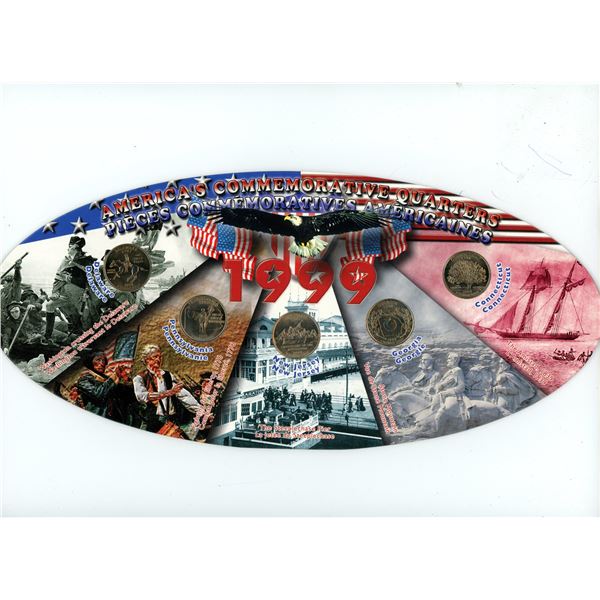 1999 American Commemorative Quarters of Historical Locations