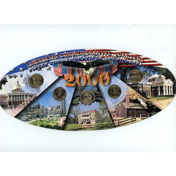 2000 American Commemorative Quarters of Historical Locations