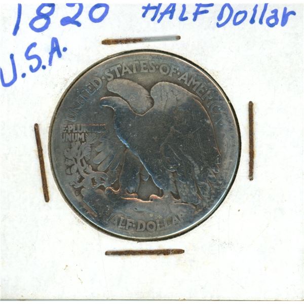 1920 USA Half Dollar Coin