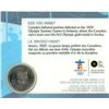 Image 2 : Vancouver 2007-2010 Ice Hockey Coloured Coin Housed in Original Base