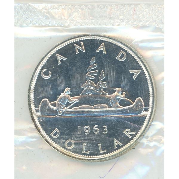1963 Canadian Dollar From Canadian Proof Set